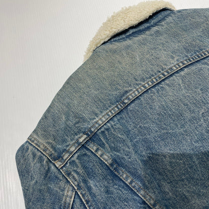 【中古品】【メンズ】 Levi's リーバイス 70～80's DENIM BOA JACKET VINTAGE 70～80年代 デニム ボア ジャケット アウター ヴィンテージ 145-261020-yo-10-teih サイズ：48 カラー：ライトブルー 万代Net店