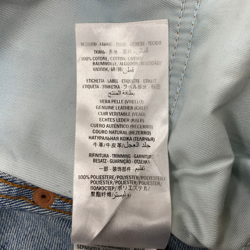【中古品】【メンズ】 GUCCI グッチ SHELLEY LINE DENIM PANTS シェリーライン デニムパンツ ボトムス ジーンズ 152-261028-ss-15-teih サイズ：41 カラー：ライトブルー 万代Net店