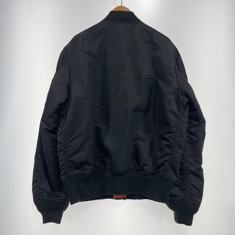 【中古品】【メンズ】 ALPHA INDUSTRIES アルファ インダストリーズ REVERSIBLE MA-1 JACKET 0615-00-573-8335 リバーシブル MA-1 ジャケット アウター 145-261020-yo-12-teih サイズ：XL カラー：ブラック/オレンジ 万代Net店