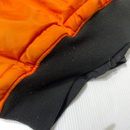 【中古品】【メンズ】 ALPHA INDUSTRIES アルファ インダストリーズ REVERSIBLE MA-1 JACKET 0615-00-573-8335 リバーシブル MA-1 ジャケット アウター 145-261020-yo-12-teih サイズ：XL カラー：ブラック/オレンジ 万代Net店