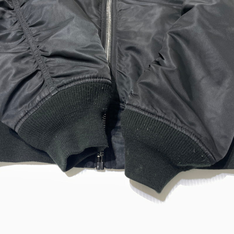 【中古品】【メンズ】 ALPHA INDUSTRIES アルファ インダストリーズ REVERSIBLE MA-1 JACKET 0615-00-573-8335 リバーシブル MA-1 ジャケット アウター 145-261020-yo-12-teih サイズ：XL カラー：ブラック/オレンジ 万代Net店
