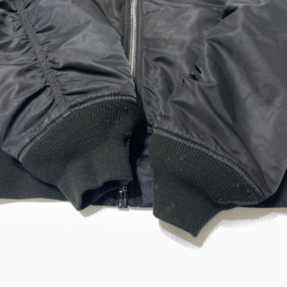 【中古品】【メンズ】 ALPHA INDUSTRIES アルファ インダストリーズ REVERSIBLE MA-1 JACKET 0615-00-573-8335 リバーシブル MA-1 ジャケット アウター 145-261020-yo-12-teih サイズ：XL カラー：ブラック/オレンジ 万代Net店