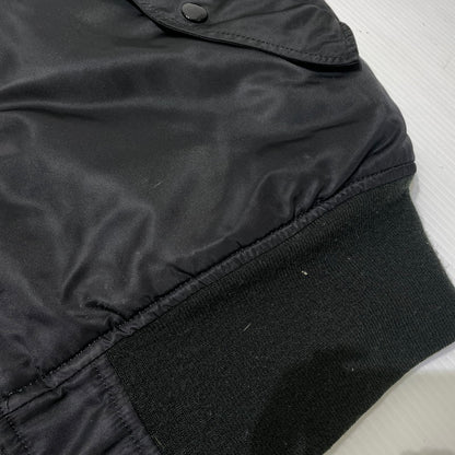 【中古品】【メンズ】 ALPHA INDUSTRIES アルファ インダストリーズ REVERSIBLE MA-1 JACKET 0615-00-573-8335 リバーシブル MA-1 ジャケット アウター 145-261020-yo-12-teih サイズ：XL カラー：ブラック/オレンジ 万代Net店