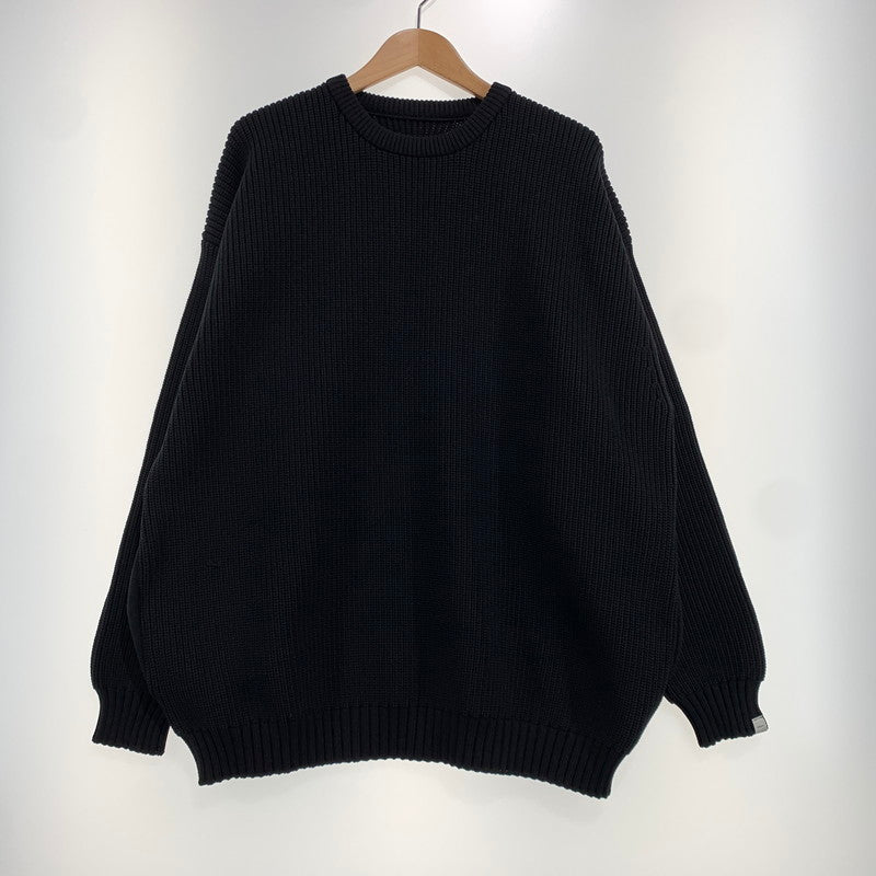 【中古品】【メンズ】 FreshService フレッシュサービス DELTA SLX CREW NECK KNIT デルタ ソロテックス クルーネック ニット トップス セーター 140-261028-ss-03-teih サイズ：L カラー：ブラック系 万代Net店