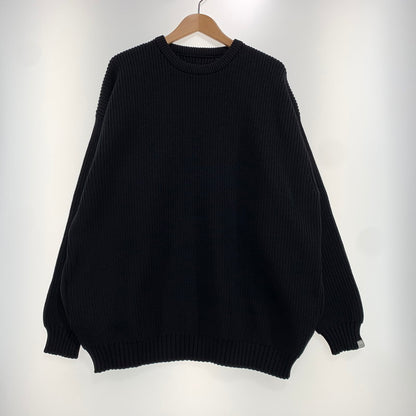 【中古品】【メンズ】 FreshService フレッシュサービス DELTA SLX CREW NECK KNIT デルタ ソロテックス クルーネック ニット トップス セーター 140-261028-ss-03-teih サイズ：L カラー：ブラック系 万代Net店