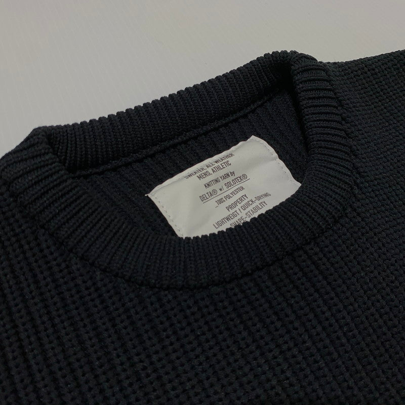 【中古品】【メンズ】 FreshService フレッシュサービス DELTA SLX CREW NECK KNIT デルタ ソロテックス クルーネック ニット トップス セーター 140-261028-ss-03-teih サイズ：L カラー：ブラック系 万代Net店
