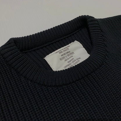 【中古品】【メンズ】 FreshService フレッシュサービス DELTA SLX CREW NECK KNIT デルタ ソロテックス クルーネック ニット トップス セーター 140-261028-ss-03-teih サイズ：L カラー：ブラック系 万代Net店