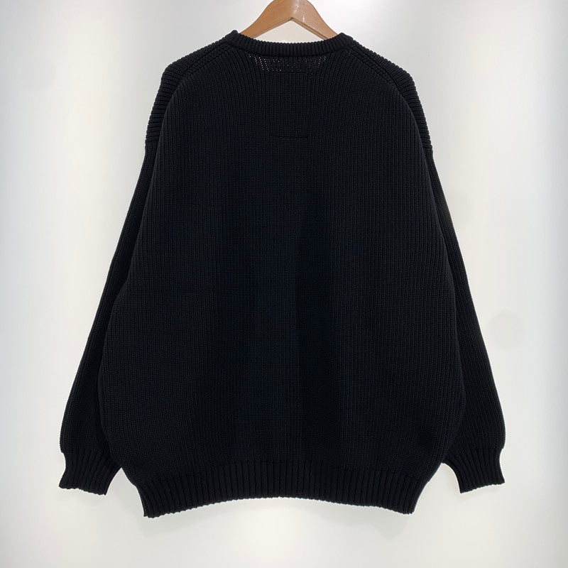 【中古品】【メンズ】 FreshService フレッシュサービス DELTA SLX CREW NECK KNIT デルタ ソロテックス クルーネック ニット トップス セーター 140-261028-ss-03-teih サイズ：L カラー：ブラック系 万代Net店