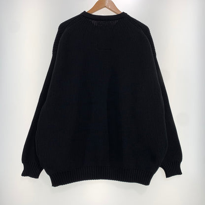 【中古品】【メンズ】 FreshService フレッシュサービス DELTA SLX CREW NECK KNIT デルタ ソロテックス クルーネック ニット トップス セーター 140-261028-ss-03-teih サイズ：L カラー：ブラック系 万代Net店