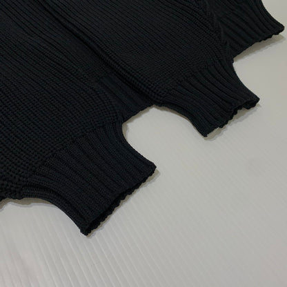 【中古品】【メンズ】 FreshService フレッシュサービス DELTA SLX CREW NECK KNIT デルタ ソロテックス クルーネック ニット トップス セーター 140-261028-ss-03-teih サイズ：L カラー：ブラック系 万代Net店