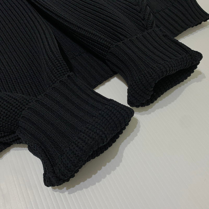 【中古品】【メンズ】 FreshService フレッシュサービス DELTA SLX CREW NECK KNIT デルタ ソロテックス クルーネック ニット トップス セーター 140-261028-ss-03-teih サイズ：L カラー：ブラック系 万代Net店