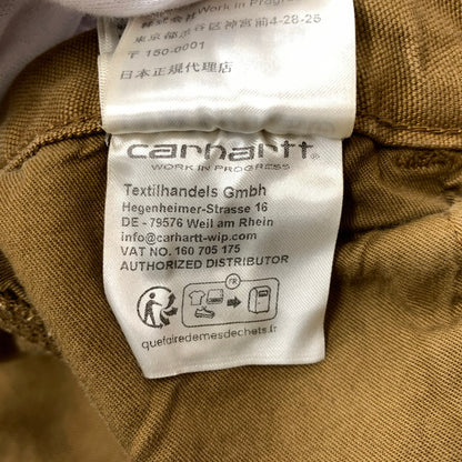 【中古品】【メンズ】 Carhartt カーハート OG DOUBLE KNEE PANT MADE IN TUNISIA オージー ダブルニーパンツ ボトムス チュニジア製 156-261028-ss-13-teih サイズ：S カラー：ブラウン 万代Net店