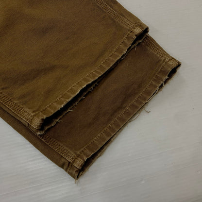 【中古品】【メンズ】 Carhartt カーハート OG DOUBLE KNEE PANT MADE IN TUNISIA オージー ダブルニーパンツ ボトムス チュニジア製 156-261028-ss-13-teih サイズ：S カラー：ブラウン 万代Net店