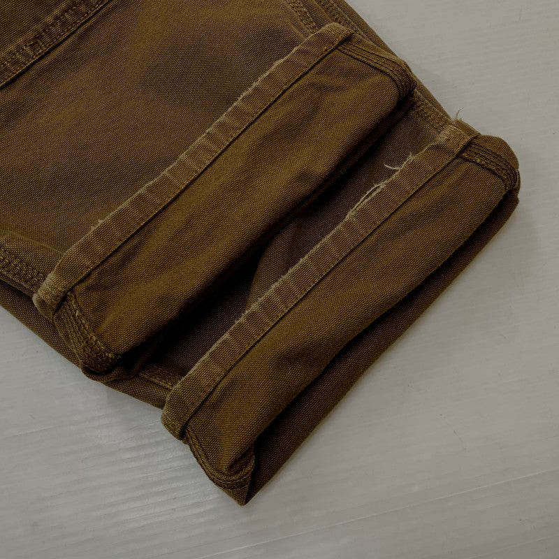 【中古品】【メンズ】 Carhartt カーハート OG DOUBLE KNEE PANT MADE IN TUNISIA オージー ダブルニーパンツ ボトムス チュニジア製 156-261028-ss-13-teih サイズ：S カラー：ブラウン 万代Net店