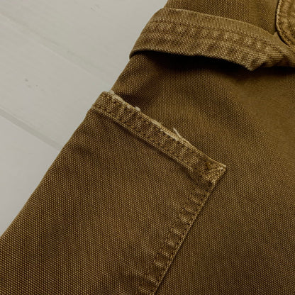 【中古品】【メンズ】 Carhartt カーハート OG DOUBLE KNEE PANT MADE IN TUNISIA オージー ダブルニーパンツ ボトムス チュニジア製 156-261028-ss-13-teih サイズ：S カラー：ブラウン 万代Net店
