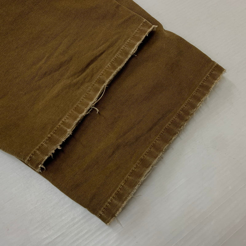 【中古品】【メンズ】 Carhartt カーハート OG DOUBLE KNEE PANT MADE IN TUNISIA オージー ダブルニーパンツ ボトムス チュニジア製 156-261028-ss-13-teih サイズ：S カラー：ブラウン 万代Net店
