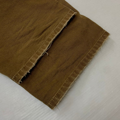 【中古品】【メンズ】 Carhartt カーハート OG DOUBLE KNEE PANT MADE IN TUNISIA オージー ダブルニーパンツ ボトムス チュニジア製 156-261028-ss-13-teih サイズ：S カラー：ブラウン 万代Net店