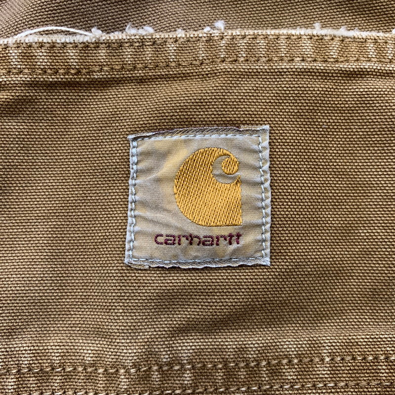【中古品】【メンズ】 Carhartt カーハート OG DOUBLE KNEE PANT MADE IN TUNISIA オージー ダブルニーパンツ ボトムス チュニジア製 156-261028-ss-13-teih サイズ：S カラー：ブラウン 万代Net店