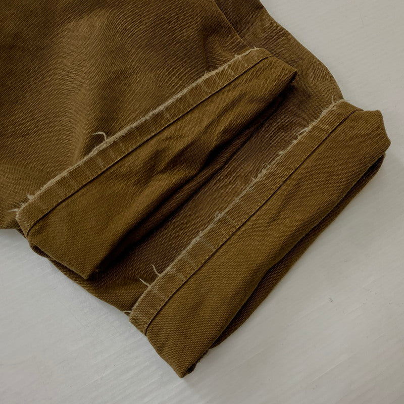 【中古品】【メンズ】 Carhartt カーハート OG DOUBLE KNEE PANT MADE IN TUNISIA オージー ダブルニーパンツ ボトムス チュニジア製 156-261028-ss-13-teih サイズ：S カラー：ブラウン 万代Net店