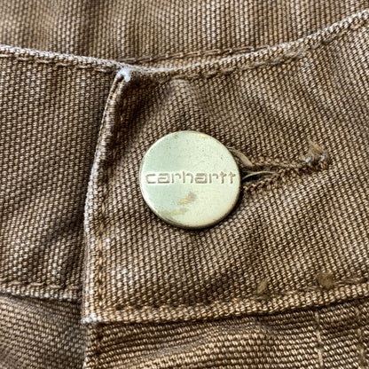 【中古品】【メンズ】 Carhartt カーハート OG DOUBLE KNEE PANT MADE IN TUNISIA オージー ダブルニーパンツ ボトムス チュニジア製 156-261028-ss-13-teih サイズ：S カラー：ブラウン 万代Net店