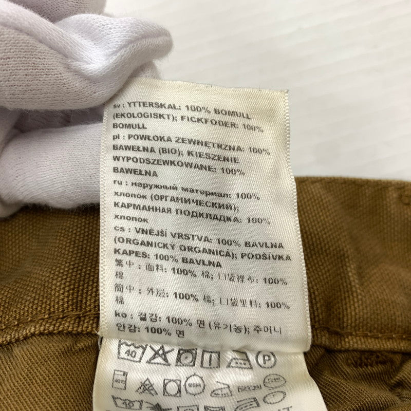 【中古品】【メンズ】 Carhartt カーハート OG DOUBLE KNEE PANT MADE IN TUNISIA オージー ダブルニーパンツ ボトムス チュニジア製 156-261028-ss-13-teih サイズ：S カラー：ブラウン 万代Net店