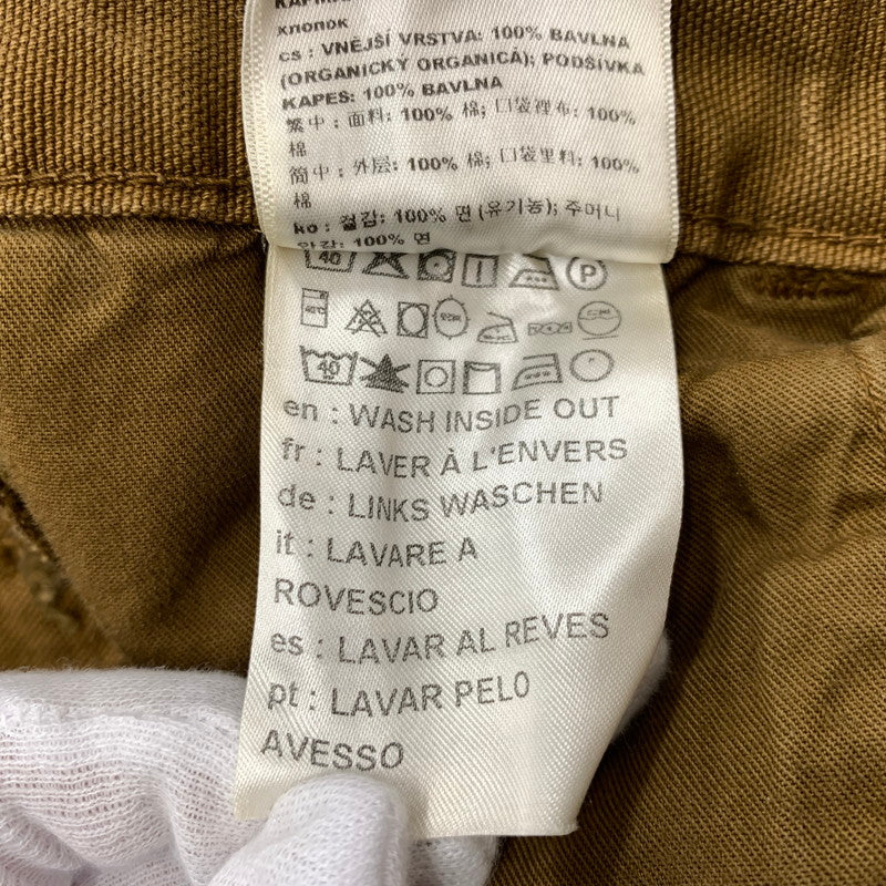 【中古品】【メンズ】 Carhartt カーハート OG DOUBLE KNEE PANT MADE IN TUNISIA オージー ダブルニーパンツ ボトムス チュニジア製 156-261028-ss-13-teih サイズ：S カラー：ブラウン 万代Net店