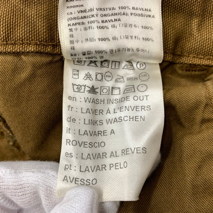 【中古品】【メンズ】 Carhartt カーハート OG DOUBLE KNEE PANT MADE IN TUNISIA オージー ダブルニーパンツ ボトムス チュニジア製 156-261028-ss-13-teih サイズ：S カラー：ブラウン 万代Net店