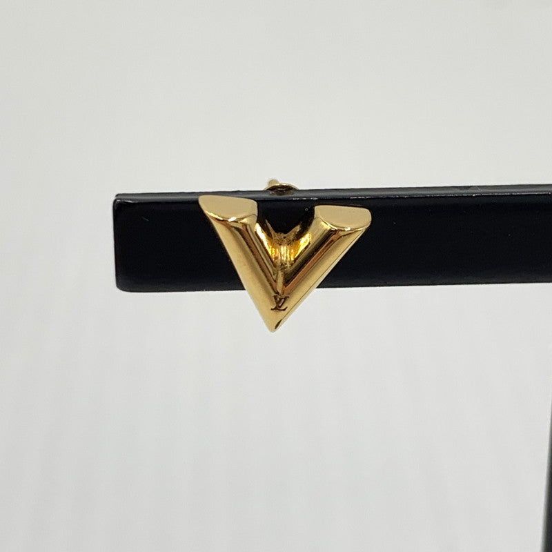 【中古品】【レディース】 LOUIS VUITTON ルイ・ヴィトン M68153 ピアス・エセンシャルV アクセサリー 179-261030-ko-03-teih カラー：ゴールドカラー 万代Net店