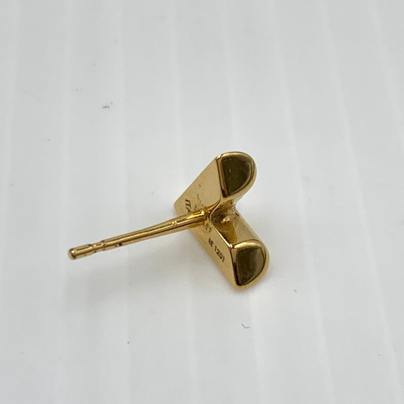 【中古品】【レディース】 LOUIS VUITTON ルイ・ヴィトン M68153 ピアス・エセンシャルV アクセサリー 179-261030-ko-03-teih カラー：ゴールドカラー 万代Net店