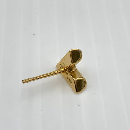 【中古品】【レディース】 LOUIS VUITTON ルイ・ヴィトン M68153 ピアス・エセンシャルV アクセサリー 179-261030-ko-03-teih カラー：ゴールドカラー 万代Net店