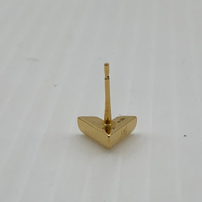【中古品】【レディース】 LOUIS VUITTON ルイ・ヴィトン M68153 ピアス・エセンシャルV アクセサリー 179-261030-ko-03-teih カラー：ゴールドカラー 万代Net店
