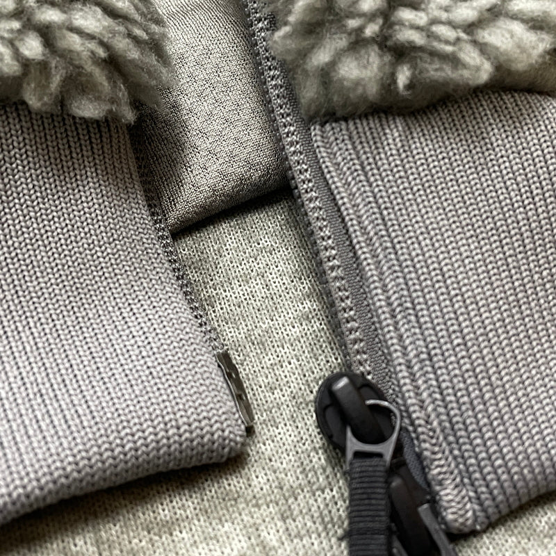 【中古品】【メンズ】 GOLDWIN ゴールドウィン BOA FLEECE JACKET GL30302P ボア フリース ジャケット アウター 144-261024-sa-17-teih サイズ：L カラー：グレー 万代Net店