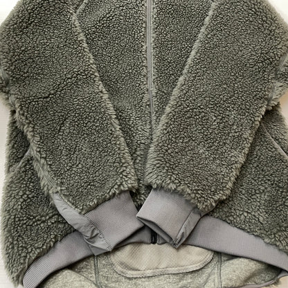 【中古品】【メンズ】 GOLDWIN ゴールドウィン BOA FLEECE JACKET GL30302P ボア フリース ジャケット アウター 144-261024-sa-17-teih サイズ：L カラー：グレー 万代Net店