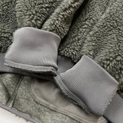 【中古品】【メンズ】 GOLDWIN ゴールドウィン BOA FLEECE JACKET GL30302P ボア フリース ジャケット アウター 144-261024-sa-17-teih サイズ：L カラー：グレー 万代Net店