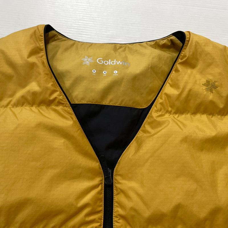 【中古品】【メンズ】 GOLDWIN ゴールドウィン GL21311P DOWN CARDIGAN ダウン カーディガン アウター 144-261027-sa-02-teih サイズ：L カラー：YALLOW 万代Net店
