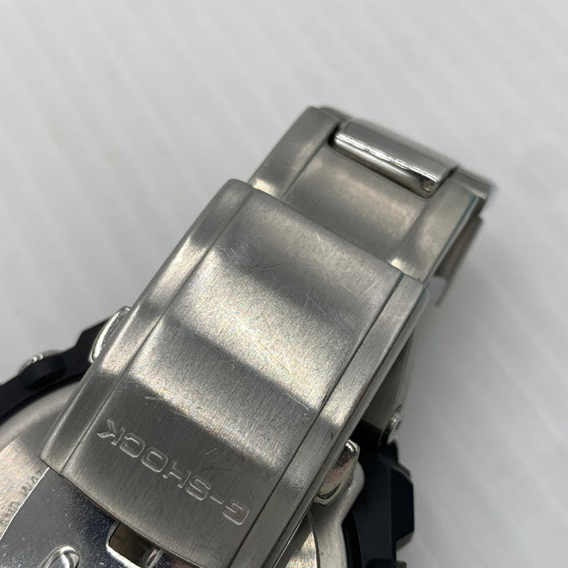 【中古品】【メンズ】 G-SHOCK ジーショック G-STEEL GST-W100 SERIES GST-W110D-1A9JF Gスティール タフソーラー 電波腕時計 ウォッチ 196-261024-ko-05-teih カラー：シルバー/ブラック/ゴールド 万代Net店