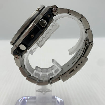 【中古品】【メンズ】 G-SHOCK ジーショック G-STEEL GST-W100 SERIES GST-W110D-1A9JF Gスティール タフソーラー 電波腕時計 ウォッチ 196-261024-ko-05-teih カラー：シルバー/ブラック/ゴールド 万代Net店