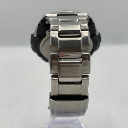 【中古品】【メンズ】 G-SHOCK ジーショック G-STEEL GST-W100 SERIES GST-W110D-1A9JF Gスティール タフソーラー 電波腕時計 ウォッチ 196-261024-ko-05-teih カラー：シルバー/ブラック/ゴールド 万代Net店