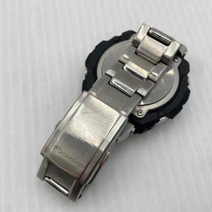 【中古品】【メンズ】 G-SHOCK ジーショック G-STEEL GST-W100 SERIES GST-W110D-1A9JF Gスティール タフソーラー 電波腕時計 ウォッチ 196-261024-ko-05-teih カラー：シルバー/ブラック/ゴールド 万代Net店