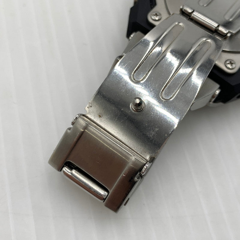 【中古品】【メンズ】 G-SHOCK ジーショック G-STEEL GST-W100 SERIES GST-W110D-1A9JF Gスティール タフソーラー 電波腕時計 ウォッチ 196-261024-ko-05-teih カラー：シルバー/ブラック/ゴールド 万代Net店