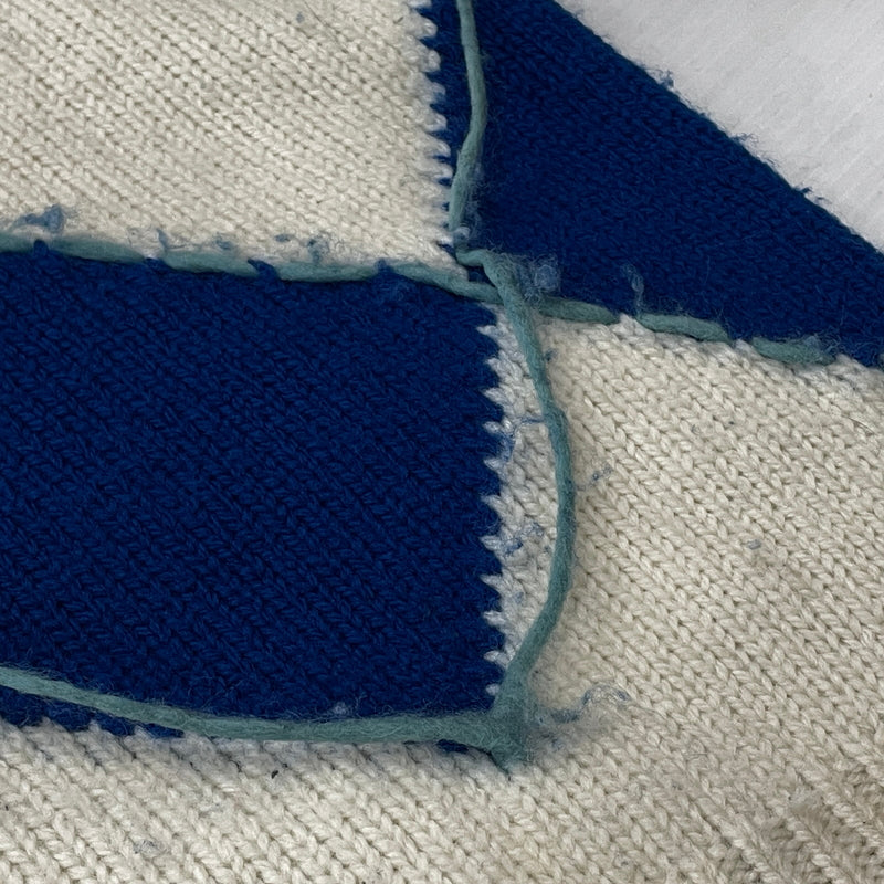 【現状渡し品】【メンズ】 SHU.HOMME FEMM シュウ オム フェム 19AW INTERSTATE ARGYLE 2019年秋冬 イールトウ アーガイル アウター 140-261024-sa-19-teih サイズ：不明 カラー：アイボリー 万代Net店