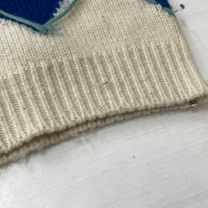 【現状渡し品】【メンズ】 SHU.HOMME FEMM シュウ オム フェム 19AW INTERSTATE ARGYLE 2019年秋冬 イールトウ アーガイル アウター 140-261024-sa-19-teih サイズ：不明 カラー：アイボリー 万代Net店
