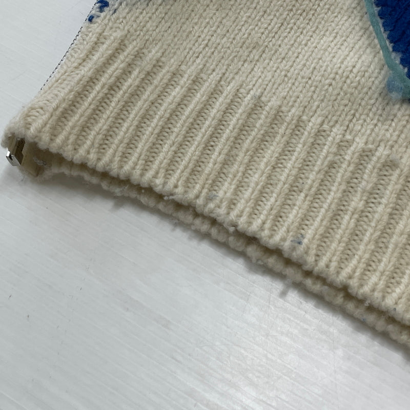 【現状渡し品】【メンズ】 SHU.HOMME FEMM シュウ オム フェム 19AW INTERSTATE ARGYLE 2019年秋冬 イールトウ アーガイル アウター 140-261024-sa-19-teih サイズ：不明 カラー：アイボリー 万代Net店