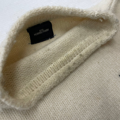 【現状渡し品】【メンズ】 SHU.HOMME FEMM シュウ オム フェム 19AW INTERSTATE ARGYLE 2019年秋冬 イールトウ アーガイル アウター 140-261024-sa-19-teih サイズ：不明 カラー：アイボリー 万代Net店