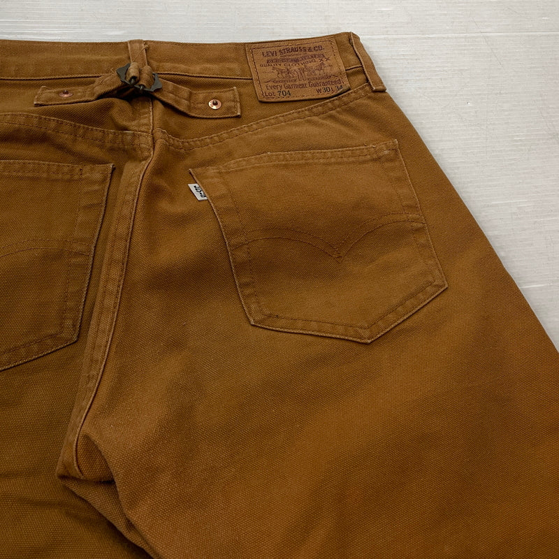 【現状渡し品】【メンズ】 LEVI’S リーバイス 90’s 704XX BIGE 704-34 90年代 ロット704 ビッグイー ボトムス ジーンズ 156-261024-sa-23-teih サイズ：30 カラー：ブラウン 万代Net店