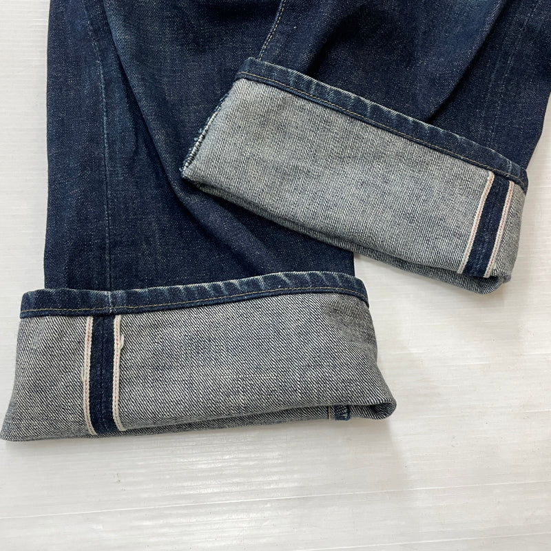 【中古品】【メンズ】 LEVI’S リーバイス SELVEDGE DENIM JEANS WITH CINCH BACK & BIG E 702-XX セルヴィッチ デニム ジーンズ ウィズ シンチバック アンド ビッグイー ボトムス ジーンズ 156-261024-sa-21-teih サイズ：32 カラー：インディゴ 万代Net店
