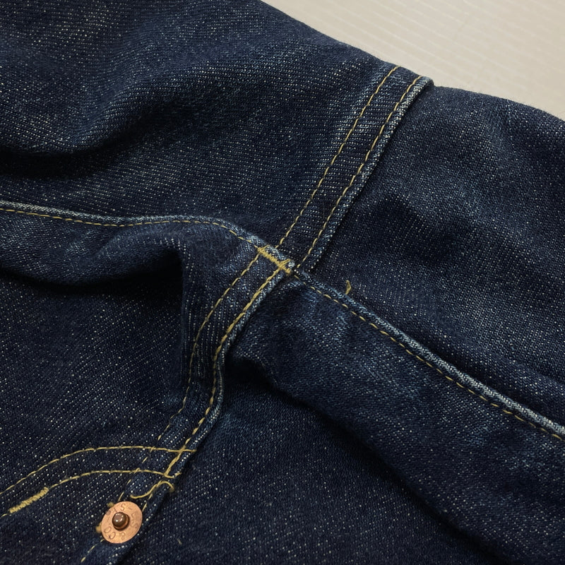 【中古品】【メンズ】 LEVI’S リーバイス SELVEDGE DENIM JEANS WITH CINCH BACK & BIG E 702-XX セルヴィッチ デニム ジーンズ ウィズ シンチバック アンド ビッグイー ボトムス ジーンズ 156-261024-sa-21-teih サイズ：32 カラー：インディゴ 万代Net店