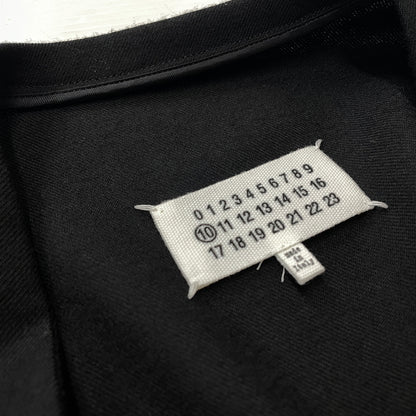 【中古品】【メンズ】 MAISON MARGIELA メゾン マルジェラ 17AW WOOL FLANNEL SET UP 2017秋冬 ウール フランネル セットアップ 141-261024-sa-01-teih サイズ：48-46 カラー：ブラック 万代Net店
