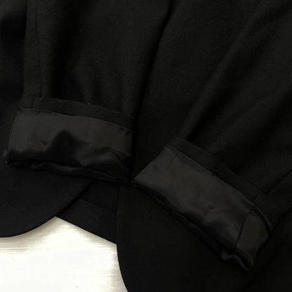 【中古品】【メンズ】 MAISON MARGIELA メゾン マルジェラ 17AW WOOL FLANNEL SET UP 2017秋冬 ウール フランネル セットアップ 141-261024-sa-01-teih サイズ：48-46 カラー：ブラック 万代Net店
