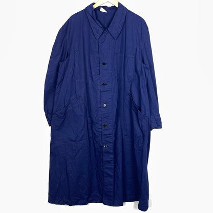 【中古品】【メンズ】 FRENCH ARMY フレンチ アーミー 60's VINTAGE MECHANIC COAT 60年代 ヴィンテージ メカニック コート アウター 145-261024-sa-04-teih サイズ：116-120 カラー：ネイビー 万代Net店